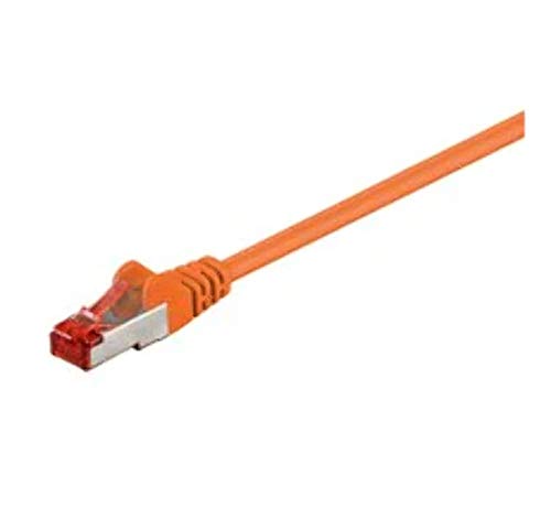 MicroConnect – F/UTP CAT6 0,5 m orange PVC