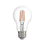 Dusk Dawn LED Lights Bulb,Photocell Sensor Bulb, ETL Listed Auto On/Off 40W Incandescent Halogen Edison Bulb Equivalent,4W, 470lm,Warm White(2700K),AC120,Auto On/Off, Sensor Porch Light Bulb (Pack 1)