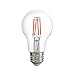 Dusk Dawn LED Lights Bulb,Photocell Sensor Bulb, Auto On/Off 40W Incandescent Halogen Edison Bulb Equivalent,4W, 470lm,Warm White(2700K),AC120,Auto On/Off, Sensor Porch Light Bulb (Pack 1)