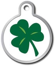 shamrock dog tag