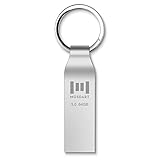 MOSDART USB 3.0 Flash Drive 64GB Metal Keychain Zip
