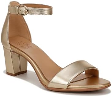 naturalizer ankle strap buckles leather dress sandals Naturalizer Verly Womens Ankle Strap Heels - Black