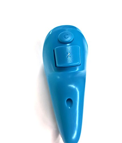Aoyoho Nunchuck Controller Pack of 2 Sky Blue Replacement Nunchuk Controller for Wii and Wii U Video Game