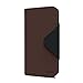 iPhone 6S Case, Cellto PU Leather Wallet Cover Stand and Reversible Magnetic Flap [Lifetime Warranty] Flip Cover for Apple iPhone 6 (2014) / iPhone 6S (2015) - Brown/Black