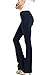 Cello Women's Juniors Mid Waist Skinny Fit Bootcut Pants