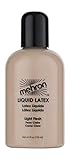 Mehron Makeup Liquid Latex LIGHT FLESH-4.5oz