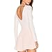 Cheapcotton Women's Cut-Out Detail On Back Bodysuit (M, Beige)