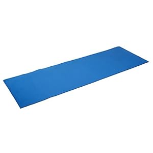 silly.con Fit & Fun 14012 – fitness- en yogamat, blauw, van EVA – schuim, ca. 173 x 61 x 0,5 cm