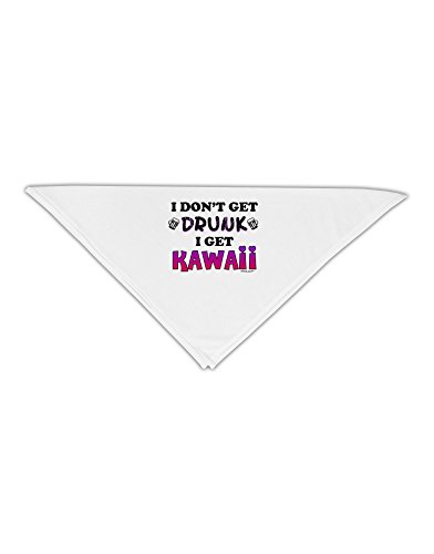 TooLoud I Don't Get Drunk - Kawaii Adult 19" Square Bandana