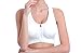 HENNY RUE Women's Front Zipper Closure Sports Bra Padded Workout Yoga Bras Pack of 3 White XL