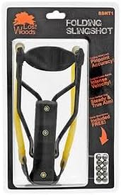 Lost Woods Folding Slingshot, Black