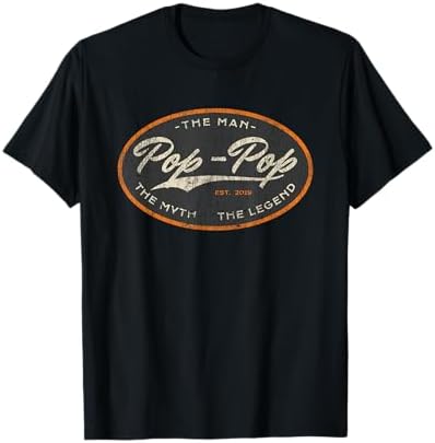 Man ポップアップ　 Man 1st Pop Tシャツ Amazon.com: #1 PopPop T Shirt - Number One Pop Pop Father's Day