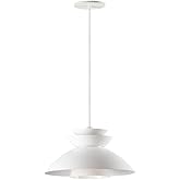 Maxim Nordic-One Light Pendant-14.25 Inches Wide by 8 inches high-White Finish -Traditional Installation