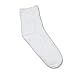 KB Design 3-Pack of Quarter Top Sock XXL Sizes 16-20 (White XXL)