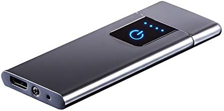 Braceus USB Rechargeable Touch Screen Electronic Cigarette Windproof Lighter Men Gift