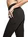 CRZ YOGA Women's Naked Feeling Workout Leggings 25 Inches - High Waisted Yoga Pants with Side Pockets Printed Grey Olive Small