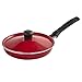Imusa Casserole with Lid and Handle, STD, Black, Red or Blue (pack of 1)