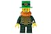 LEGO St Patrick's Day Leprechaun & Pot of Gold Toy - Custom Saint Patty's Irish Minifigure