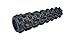 RumbleRoller - Extra Firm Textured Muscle Foam Roller Manipulates Soft Tissue Like A Massage Therapist (Black, Mid Size)