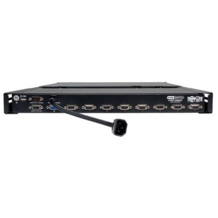 Tripp-Lite-8-Port-Rack-Console-VGA-KVM-Switch-w-19-LCD-1U-TAA