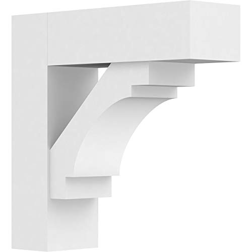 Ekena Millwork BKTP05X18X18MRC05 Standard Merced Architectural Grade with Block…