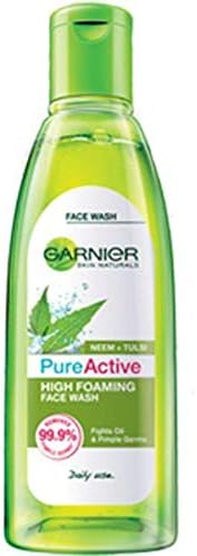 garnier high foaming face wash