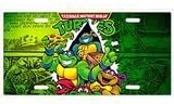 TMNT Teenage Mutant Ninja Turtle Pizzy Fight Vanity License Plate Vanity License Plate