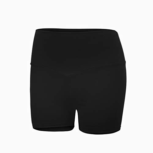 FDBZJP Womens Shorts High Waist Yoga Shorts Biker Shorts for Women Yoga Pants for Women Exercise Running Shorts Black