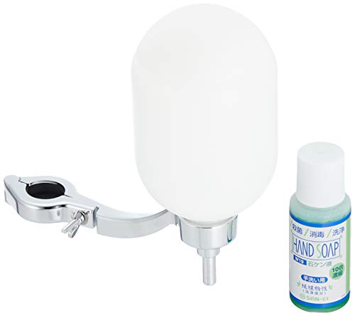 SANEI PW141S Ishiken Water Container, Push Up Type, Faucet Mount, 11.8 fl oz (350 cc), White at Amazon