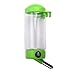 Flammi Pet Water Bottle Hanging No Drip Chew Proof 450ml/15oz for Puppy Cat Rabbit Small Animals, Automatically Feeding Water (Green)