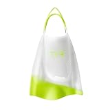 TYR Hydroblade Swim Training Fins, Yellow, Medium