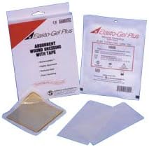 SWDR8250 - Southwest Technologies Elasto-Gel Plus Wound Dressing with Tape 2 x 3