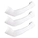 BYINN UV Sun Protection Cooling Arm Sleeves for Men Women Youth Kids Cool Long Sleeves to Cover Arms Sports Gloves Golf Cycling Running Driving Baseball Basketball Tattoo Cover Sleeve 1 Pair/ 3 Pairs
