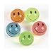Fun Express - Mini Neon Smile Face Bouncing Balls - Toys - Balls - Bouncing Balls - 144 Pieces