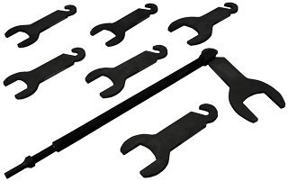Click Here to See More Images Drake Off Road Tools 8 Pc. Pneumatic Fan Clutch Wrench Set -2Pack