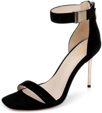 Amazon.com | FOWT Women Wide Ankle Strap Sandals Square Open Toe