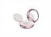 15ml 0.5oz Empty Upscale Portable Make-up Powder Container Air Cushion Puff Case with Sponge Powder Puff Inner Container and Mirror Round Foundation BB Cream Box (pink)