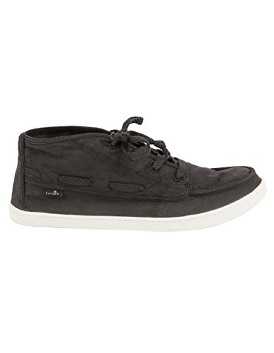 Sanuk Women's Vee K Shawn Chukka Boot, Washed Black, 6.5 M US