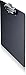Officemate Recycled Landscape Plastic Clipboard, Black (83050)
