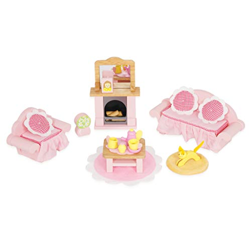 Le Toy Van - ME100, Daisylane Puppenhausmöbel aus Holz, 6 Stück – Bild 5
