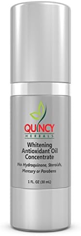 Effective Whitening Oil Serum with Retinol, Hyaluronic Acid, Matrixyl 3000, Vitamins A, C (25%) &amp; E, EGF, Alpha Arbutin. Clears Discoloration, Hyperpigmentation, Wrinkles and Fine Lines.