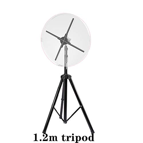 3D Hologram Fan, 52cm 3D Hologram Projector HD LED Holographic Christmas Tree Advertising Display with Remote Bluetooth WiFi,1500 Video Library for Business,Bar,Halloween Missyou 20.5 Inch
