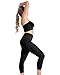 MeMoi - High Waisted Legging Shaper,Msm-110 Black,Queens 2