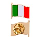 Italy Lapel Pin Country Enamel Made of Metal