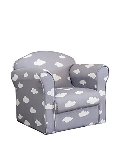 childrens grey armchair