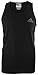 adidas Men's Ultimate Tank, Black/Dark Grey Heather, Medium