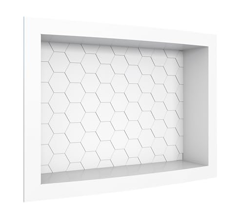 Nicho Plástico Injetado Branco - Medidas: 40X27 Cm - Cozimax