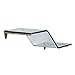 Shelf-Made KT-0134-618ZSN Wave Glass Shelf Kit, Satin Nickel, 6-Inch by 18-Inch