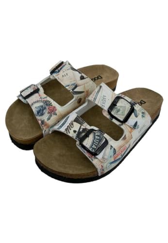 DOGO Damen Stella Sandale, Mehrfarbig, 40 EU