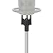 Squirrel Buster Pole Adaptor for Pole Mounting a Squirrel Buster Plus Bird Feeder, Black (FEEDER NOT INCLUDED), 1-inch external diameter primary